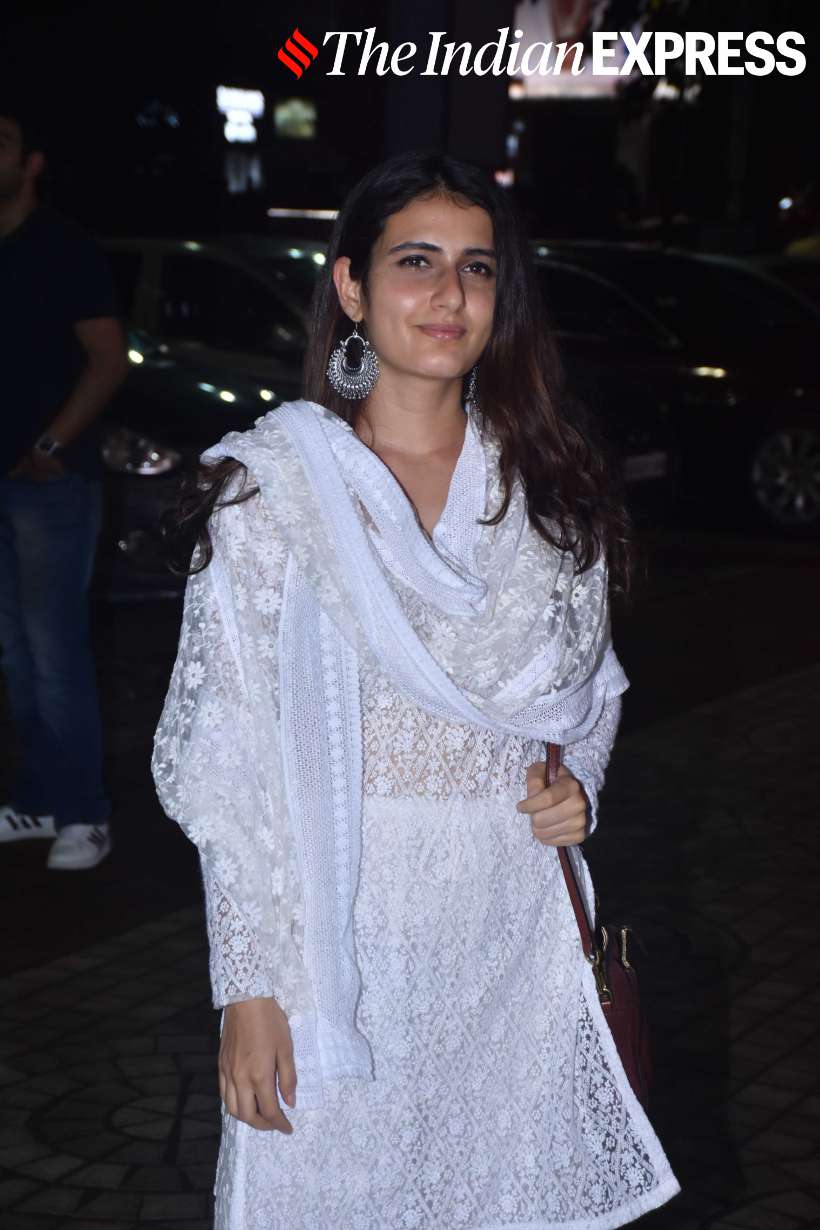 fatima sana shaikh at dream girl screening