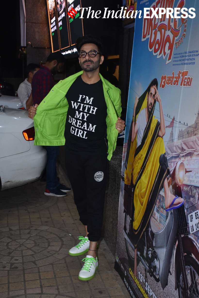 aparshakti Khurana dream girl screening