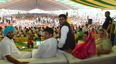 haryana elections, haryana assembly elections, Dushyant Chautala rally, Dushyant Chautala rohtak rally, Dushyant Chautala attacks modi, haryana news