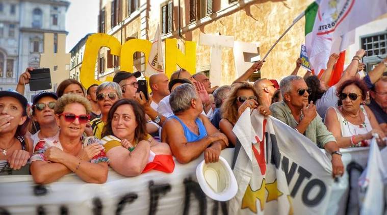 Italy's 5-Star Movement wants members to vote on new coalition online