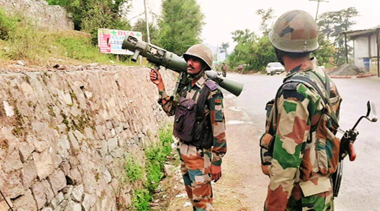 Ganderbal encounter, Gangabal encounter, Gangabal forests, Ganderbal encounter LoC, LoC hills, Indian Army, India news, Indian Express