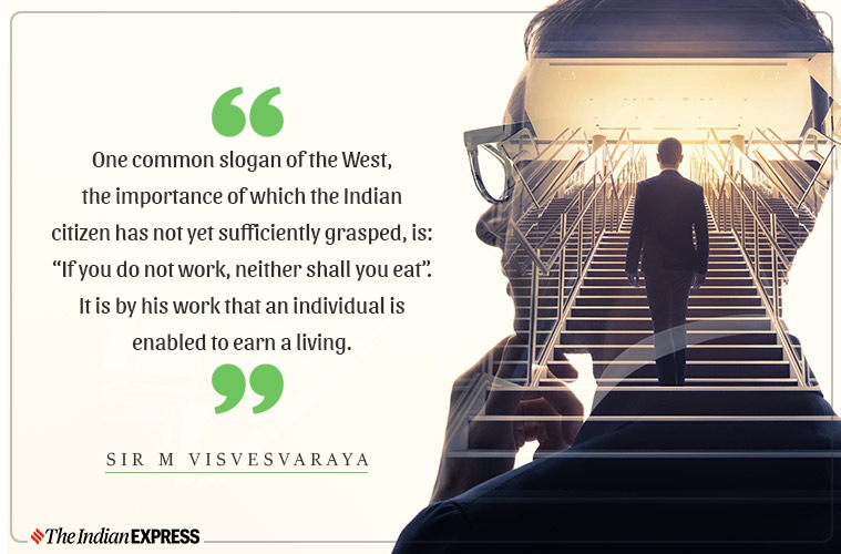 Sir M Visvesvaraya, Sir M Visvesvaraya birth anniversary, engineer's day India, engineer's day, who was Sir M Visvesvaraya, Sir MV, Visvesvaraya, civil engineering, civil engineer, lesser known facts about Sir M Visvesvaraya, Sir M Visvesvaraya quotes, inspiring life Sir M Visvesvaraya, indianexpress.com, indianexpress, 