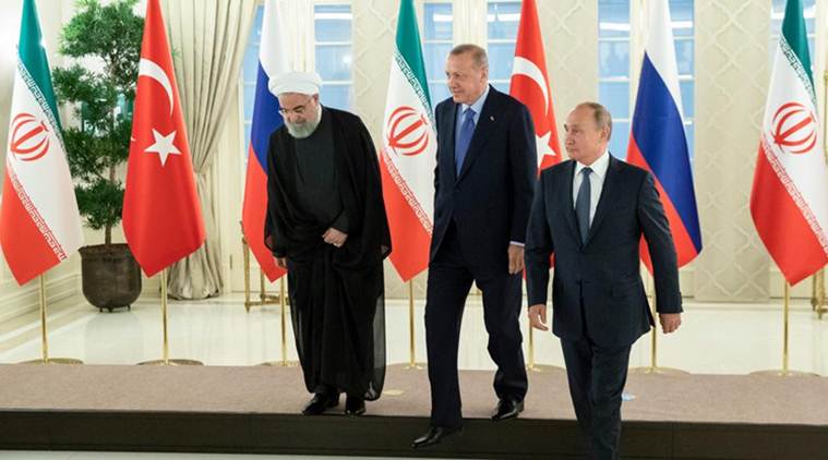 Erdogan, Putin, Rouhani hold 'productive' talks on Syria