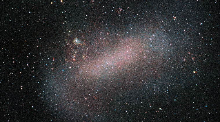 ESO, European Southern Observatory, ESO VISTA telescope, Large Magellanic Cloud, LMC, Small Magellanic Cloud, image of neighbouring galaxy Large Magellanic Cloud, new photo of neighbouring dwarf galaxy Large Magellanic Cloud