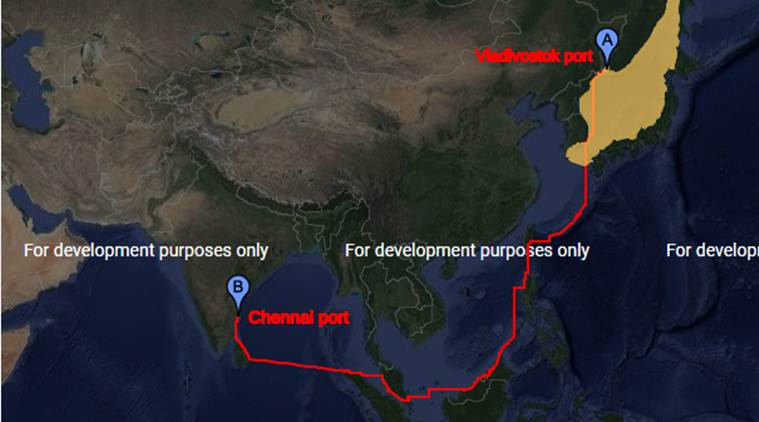 Explained: The sea route from Chennai to Vladivostok