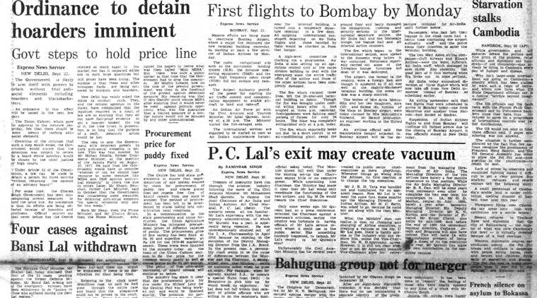 September 23, 1979, Forty Years Ago: Checking Hoarders
