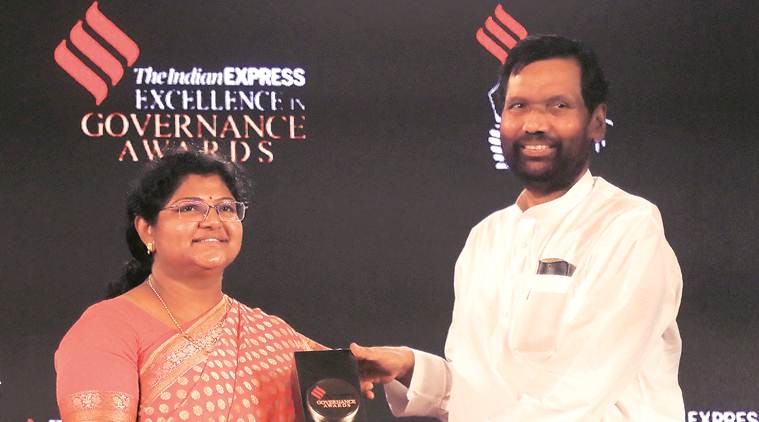 Express governance awards, Madhavi Khode Chaware, nagpur magistrate Madhavi Khode Chaware, tribal development, indian express
