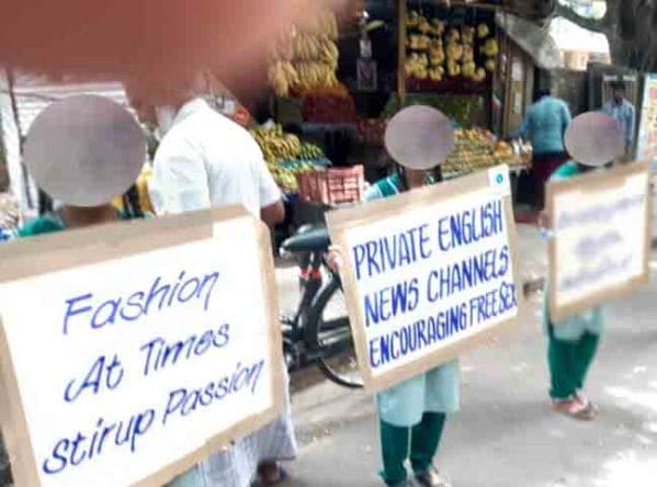 Chennai school, Sexist remarks, LGBT, Placards, school students, Posters, Avvai home,Indian Express News, Chennai News
