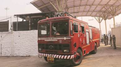 Chandigarh fire safety certificate for buildings, Chandigarh fire brigade charges, Chandigarh fire brigade, Chandigarh news, indian express