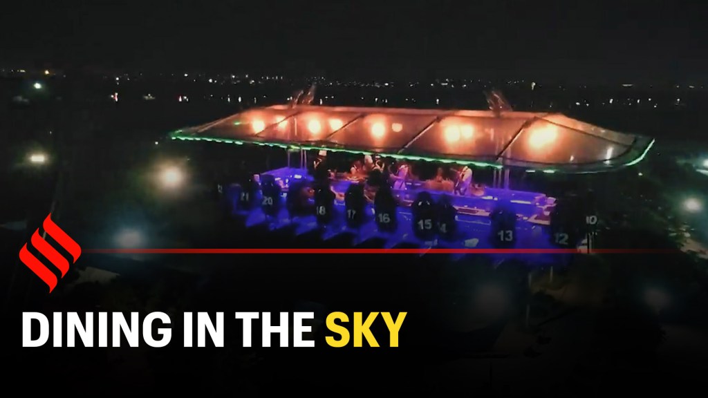 Fly Dining A Dining Experience 160 Feet Above The Ground Lifestyle