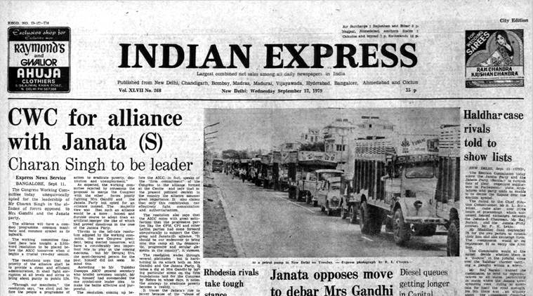lk advani, lk advani indira gandhi, indira gandhi, india gandhi emergency, emergency period in india, indian express archives