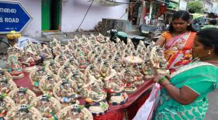 Ganesh Chaturthi, Chennai, Clay Ganesha Idols