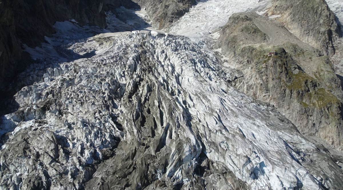 Giant glacier in the Alps is in danger of collapse, experts warn