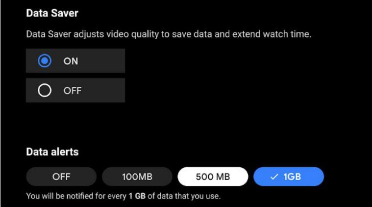 Android tv data saver что это