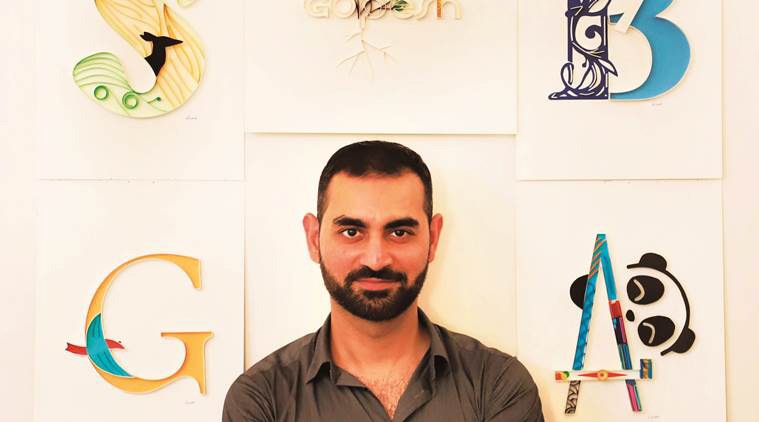 Gopesh Sethi, painter, Gopesh Sethi painter, Gopesh Sethi art, Gopesh Sethi installations, Gopesh Sethi, indian express, indian express news