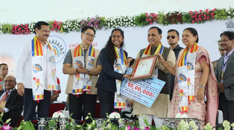 Ahmedabad news, Ahmedabad city news, Khel Mahakumbh Gujarat, Vijay Rupani, Indian Express news