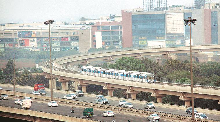 Gurgaon Rapid Metro, Gurgaon Rapid Metro services, Rapid MetroRail Gurgaon, HSVP