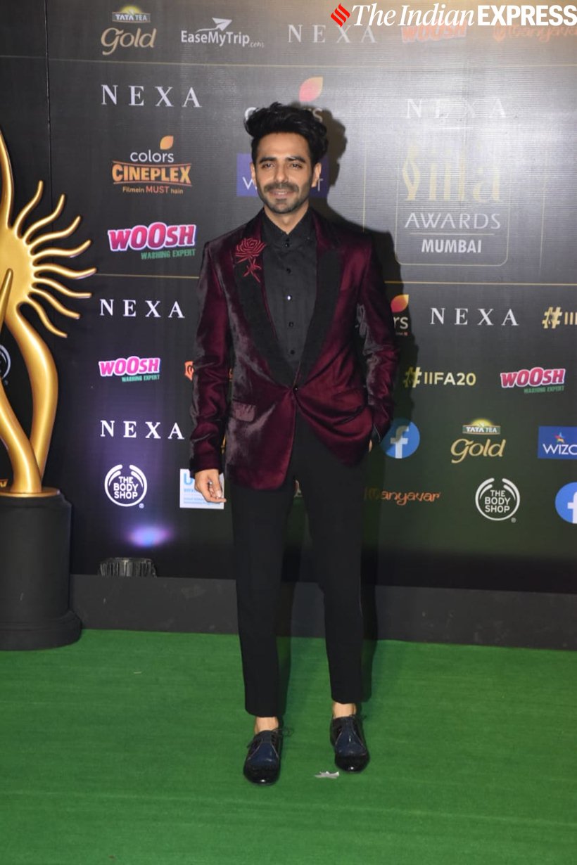 aparshakti khurrana at at IIFA 2019