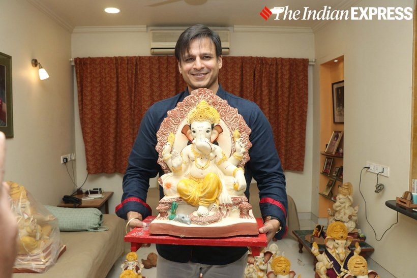 Vivek Oberoi Ganapati celebrations