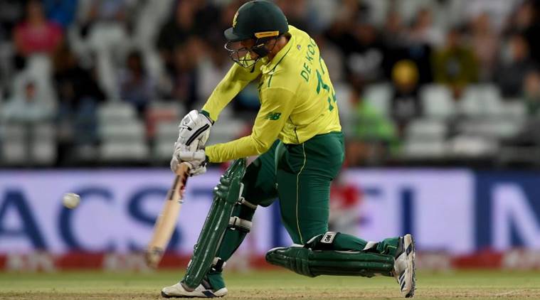 india vs south africa, ind vs sa, quinton de kock, cricket match, cricket match today, cricket scores, india cricket scores, india match today, cricket news, sports news, indian express