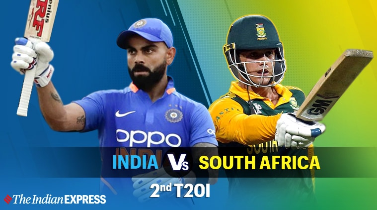 India vs South Africa 2nd T20 Live Score, Ind vs SA T20 Live Cricket Score Streaming Online