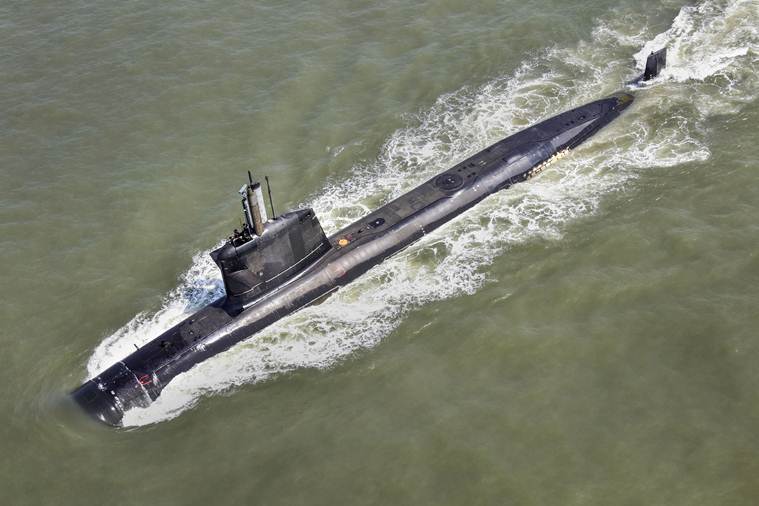 Ins Khanderi India’s second scorpene-class submarine INS Khanderi inducted into Navy ...