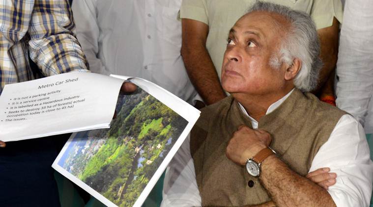 Mumbai city news, Mumbai news, Mumbai aarey forest protest, Jairam Ramesh Aarey protest, Aarey colony protest, indian express news
