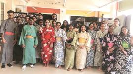Mumbai: Calligraphy, flower arrangements, origami at festival organised to celebrate Japanese culture