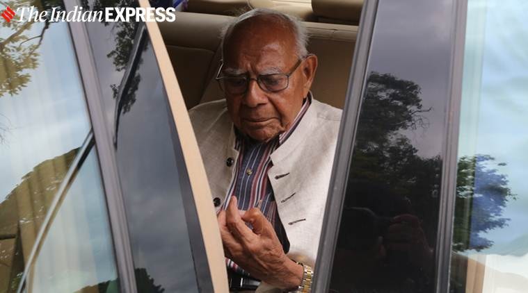 ram jethmalani, ram jethmalani death, ram jethmalani dies, bjp founder, bjp, shanti bhushan column