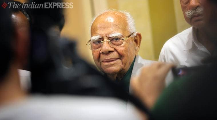 Ram jethmalani dead, Who was Ram jethmalani, Ram Jethmalani cases, Ram jethmalani BJP, India news, Indian Express