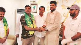 haryana elections, tej bahadur yadav joins jjp, ex-bsf constable tej bahadur yadav, Jannayak Janata Party, dushyant chautala, indian express