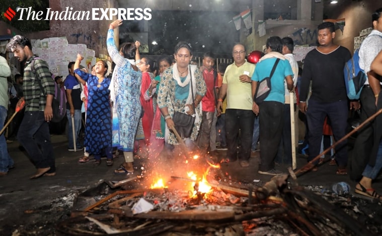 West bengal violence, jadavpur University violence, babul Supriyo, West Bengal government, Mamata Banerjee, India news, Indian express