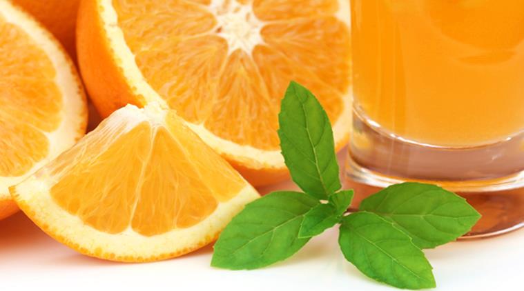 orange juice, orange juice skincare mask, orange juice for skincare, indian express