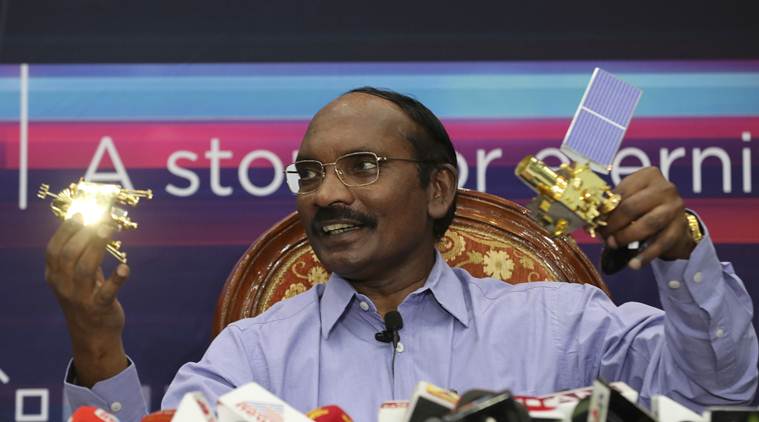 chandrayaan 2, chandrayaan 2 landing, chandrayaan landing failure, vikram lander, k sivan, isro, india moon mission, indian express    