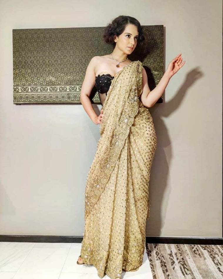 Aditi Rao Hydari, Kangana Ranaut, Aditi Rao Hydari sari pictures