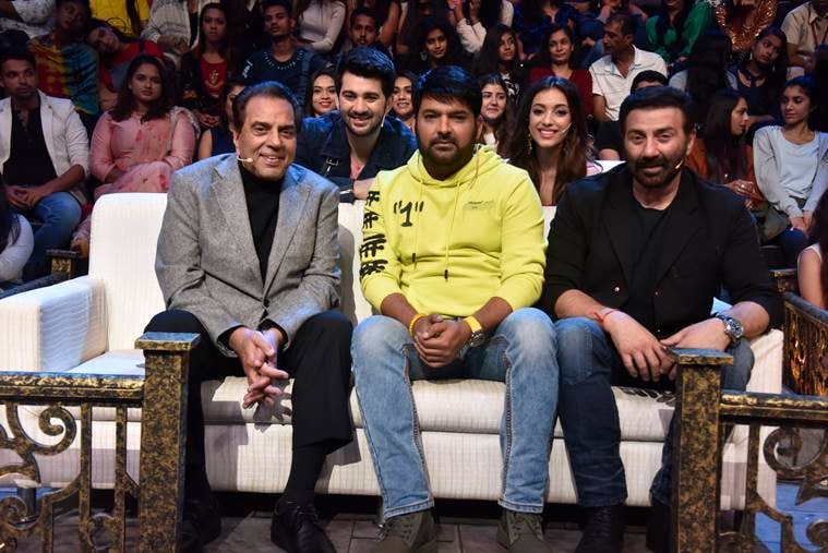 dharmendra in kapil sharma show
