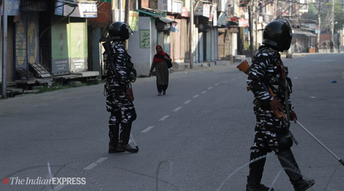 Jammu and Kashmir issue, Kashmir lockdown, Jammu and Kashmir lockdown, Jammu and Kashmir Bifurcation, Article 370, Article 370 scrapped, Article 35A, Mehbooba Mufti detained, Farooq Abdullah PSA, India news, Indian Express