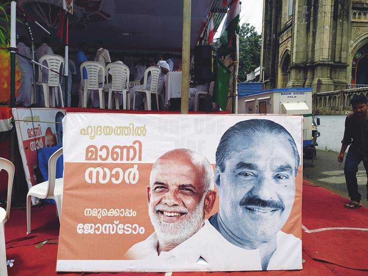 Kerala elections, Kerala bypolls, KM Mani, Kerala Congress, UDF, United Democratic Front, UDF Kerala, Pala constituency, Kerala Pala, Pala district Kerala, India news, Indian Express