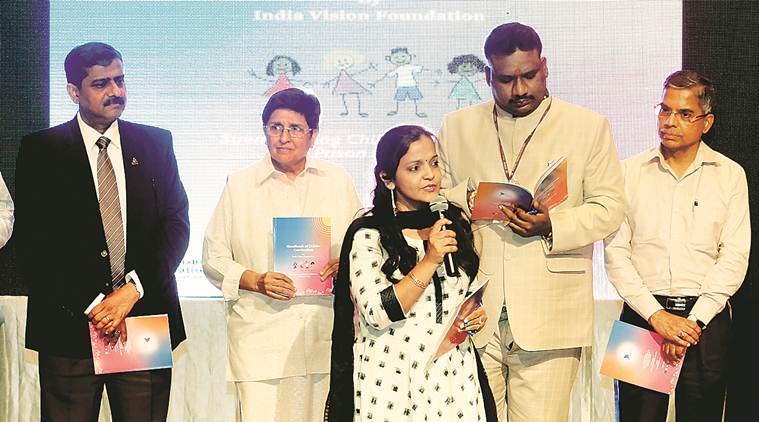 Kiran Bedi, kiran Bedi foundation for convicts children India Vision foundation, indian express
