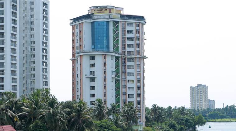 Maradu apartments protest, Maradu apartments razed down, kochi apartment sc order, Kochi CRZ zone, Kerala maradu apartments, india news