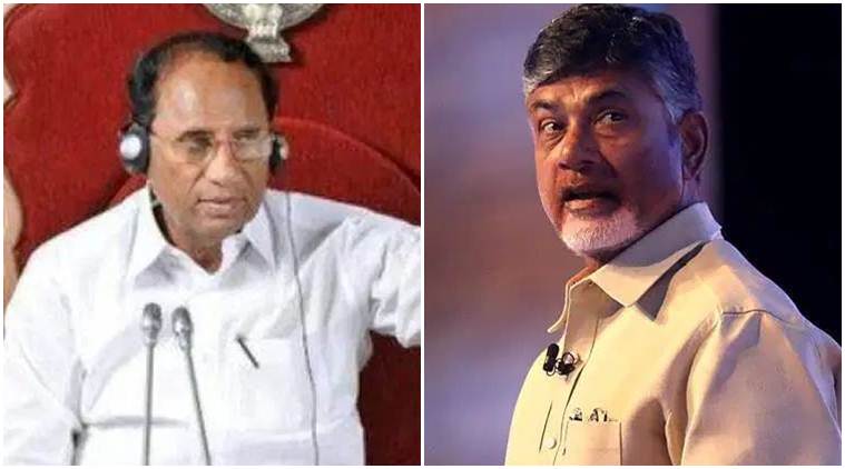 Chandrababu Naidu demands CBI probe into alleged sucide of former Andhra speaker