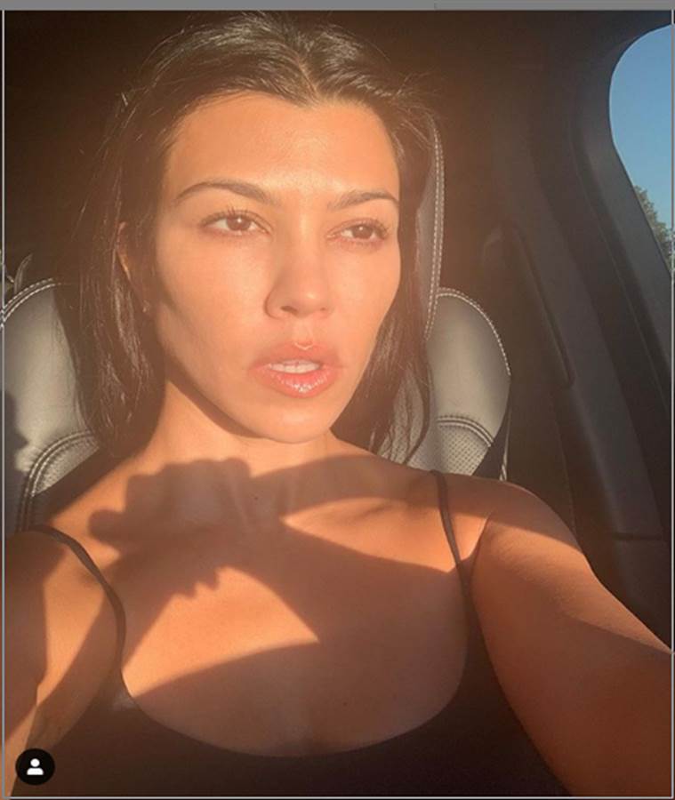 kourtney kardashian, microneedling, dermarolling, instagram, indian express, indian epxress news