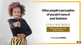 Lisa Nichols, who is Lisa Nichols, motivational speaker Lisa Nichols. The Secret Book Lisa Nichols, indianexpress, good morning messages, life positive, inspiring video,
