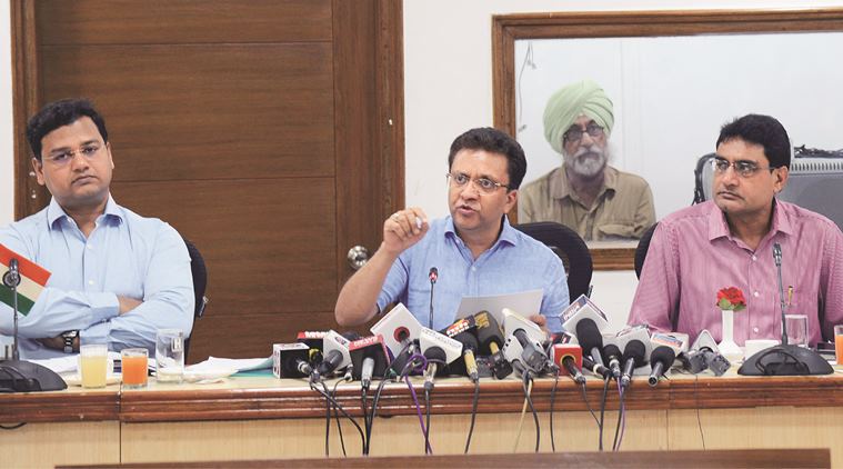 haryana asssembly polls, haryana election dates, haryana election mcc, model code of conduct, Haryana election commissioner, indian express