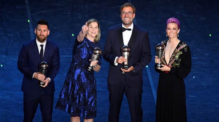Megan Rapinoe Lionel Messi Win Fifa Best Awards Football News The Indian Express 