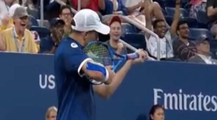 US Open: Mike Bryan fined $10,000 for gun gesture at official