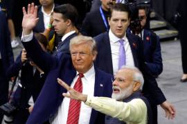 Howdy Modi, Howdy modi event, Howdy modi houston, modi trump photos, Narendra modi in us, Modi trump, us india ties, 2020 us elections, Donald trump, us president, trump at howdy modi, Howdy modi photos
