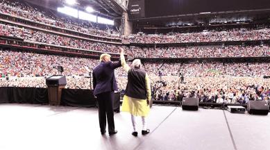 Prime Minister Narendra Modi, modi in us, pm modi, Howdy Modi Event, President Donald Trump, Trump Modi, narendra modi, modi event today, modi us event, howdy modi event, howdy modi, howdy modi event Houston, howdy modi houston