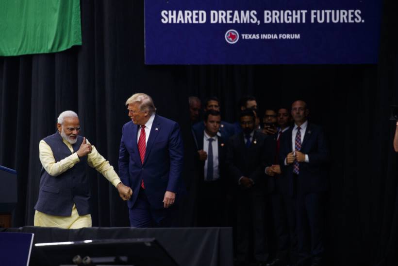 Howdy Modi, Howdy modi event, Howdy modi houston, modi trump photos, Narendra modi in us, Modi trump, us india ties, 2020 us elections, Donald trump, us president, trump at howdy modi, Howdy modi photos