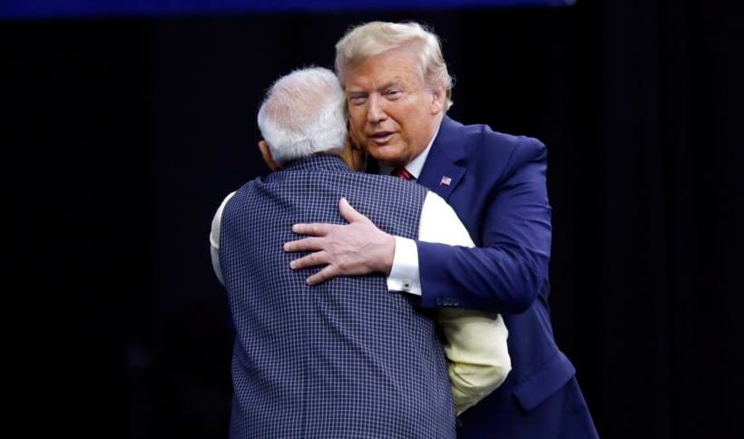 Howdy Modi, Howdy modi event, Howdy modi houston, modi trump photos, Narendra modi in us, Modi trump, us india ties, 2020 us elections, Donald trump, us president, trump at howdy modi, Howdy modi photos